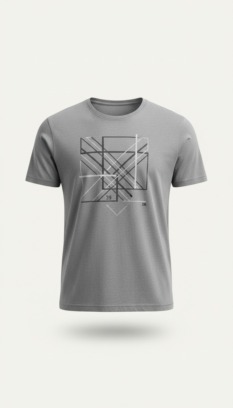 Round Neck Tee Subtle Branding